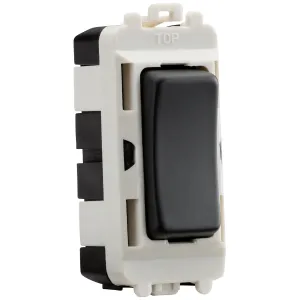 20AX 2 way SP module (centre off) - anthracite