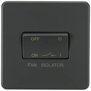 10A Fan Isolator Switch - Anthracite