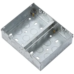 47mm Galvanised Steel Box for Small Combination Mu