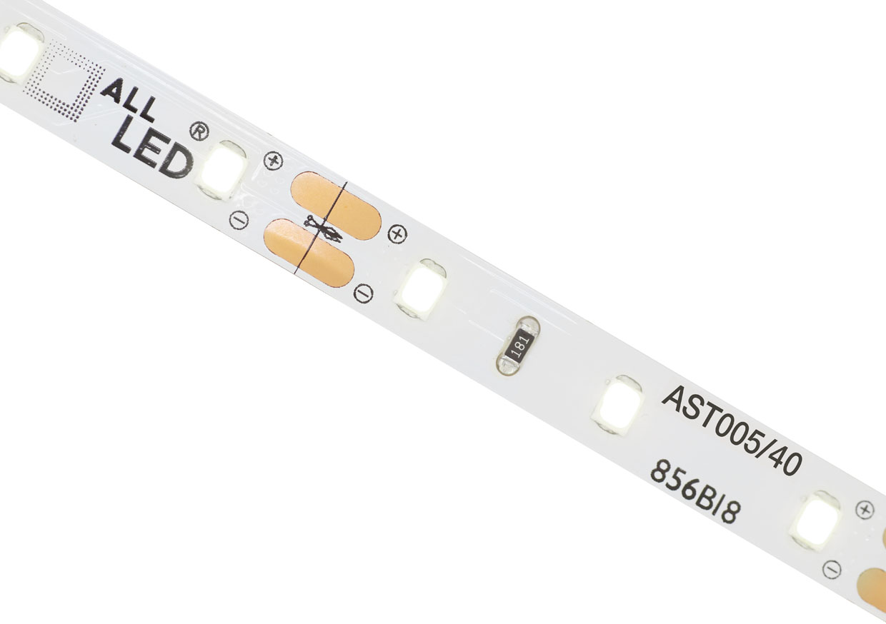 PRO - 12V IP20 5W MTR LED STRIP, 4000K, 60 LEDS MT