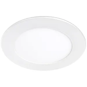 LUXPANEL CIRCULAR RAL 9016 D-LIGHT 120MM 390LM 6W