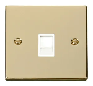 Single RJ11 Socket  (Ireland/USA) - White