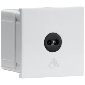 1G 1-WAY TOUCHLESS SWITCH MODULE 50 x 50mm - White