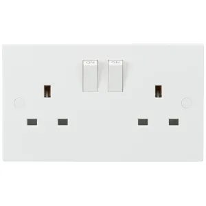 13A 2G DP Switched Socket with Twin Earths - ASTA