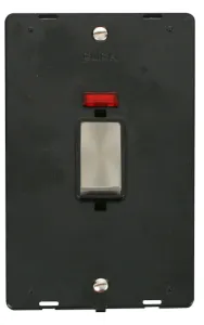 Definity - 50A 2 Gang Double Pole Switch With Neon