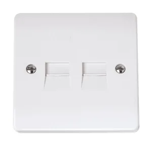 Twin Telephone Socket - Secondary