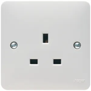 13A 1 GANG UNSWITCHED SOCKET