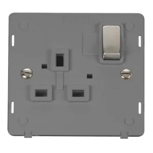 13A Ingot 1 Gang Double Pole Switched Socket Outle