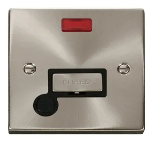 13A Fused 'Ingot' Connection Unit With Flex Outlet