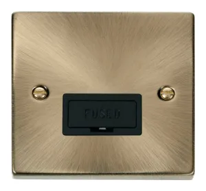 13A Fused Connection Unit - Black