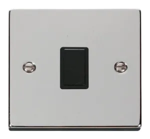 20A 1 Gang DP Switch - Black