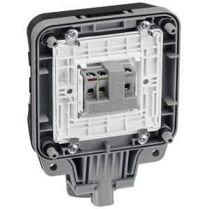 Socket, 1 Gang Unswitched IP66