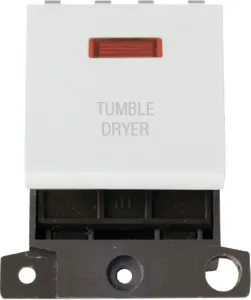 20A DP  SW+NEON WH "TUMBLE DRYER"