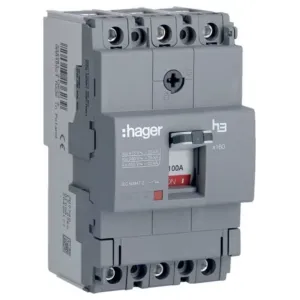 MCCB h3 x160 TM 3x100A 25kA