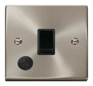 20A 1 Gang DP Switch With Flex Outlet - Black