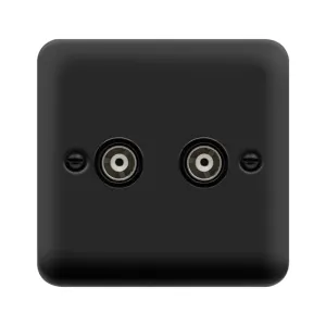 ISO COAX SKT TWIN MB