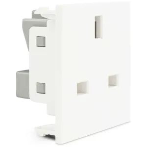 EURO MODULE 13A - UK UNSWITCHED SOCKET POWER MODUL