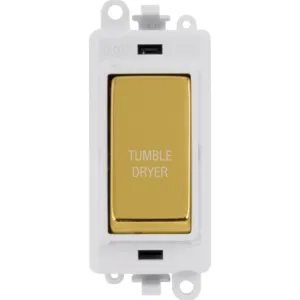 20AX Double Pole Switch Module - Polar White - Pol