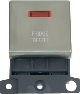 20A DP INGT SW+NEON SS "FRIDGE FREEZER"