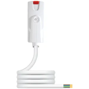 6A Luminaire Lead 9m 0.75mm 4 Core P-W