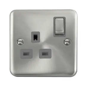 13A Ingot 1 Gang Double Pole Switched Socket Outle