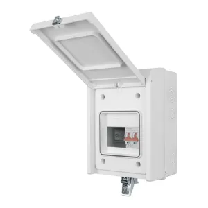 5 Way Elucian IP65 Metal Garage Unit With 100A Mai