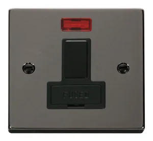 13A Fused Switched Connection Unit With Neon - Bla