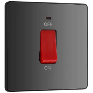 EVOLVE BLACK CHROME (BLACK) 45A SQUARE SWITCH, DOU