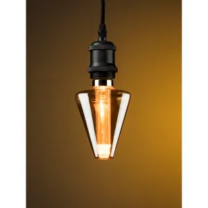 LUNA 230V 3W ES LED Cone Retro Lamp 1800K