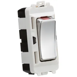20AX DP module with LED indicator - polished chrom