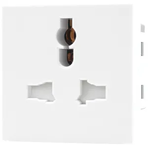 EURO MODULE UNIVERSAL UNSWITCHED SOCKET POWER MODU