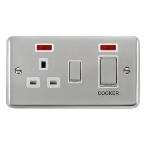 Deco Plus - 50A Cooker Control Unit With Neons - I