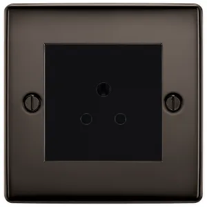 NEXUS METAL BLACK NICKEL SINGLE ROUND PIN UNSWITCH