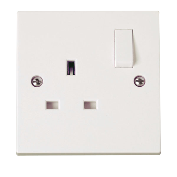 1 Gang 13A DP Switched Socket Outlet