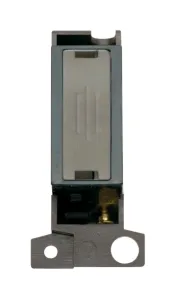 13A Fused Ingot FCU Modul - Black - Stainless Stee