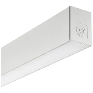 Luminaire, Contour Susp Linear Emer Dimmable, 3000K Opal Diffuser