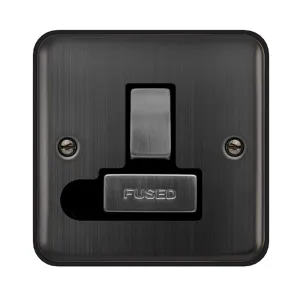 13A INGOT DP SWITCHED FUSED CONNECTION UNIT WITH O