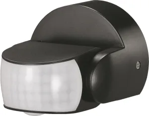 PIR 3In1 Wall Mounted 12M Detection IP65 Black