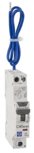 LEWDEN RCBO C40A 30mA 1MOD 1P + Solid N