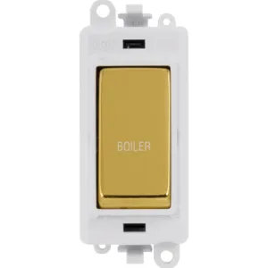 20AX Double Pole Switch Module - Polar White - Pol