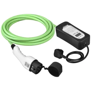 MODE 2 EV CHARGING CABLE 5M 3 PIN PLUG TO TYPE 2