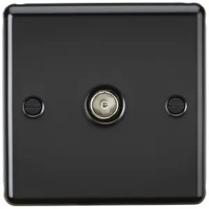 TV Outlet (non-isolated) - Matt Black