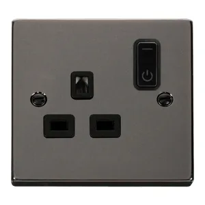 INGOT 13A 1G RF SMART SOCKET DECO BN BK