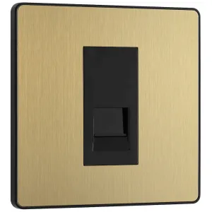 EVOLVE BURSHED BRASS ( (BLACK) SINGLE MASTER TELEP
