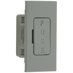 EURO MODULE 13A FUSED MODULE, GREY