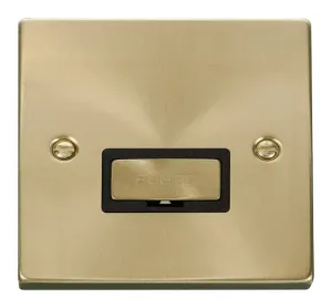 13A Fused 'Ingot' Connection Unit - Black