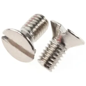 M3 x 6mm Grid faceplate screw - Nickel plated