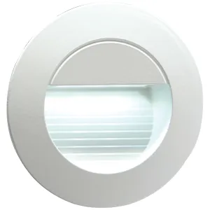 230V IP54 Recessed Round Indoor/Outdoor LED Guide/