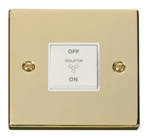 10A 3 POLE FAN ISOLATION PLATE SWITCH