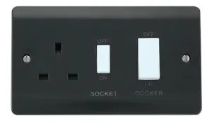 Mode - 50A Cooker Control Unit - White Rockers